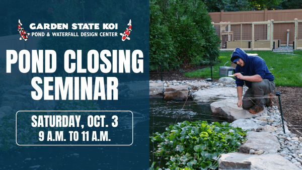 Pond Closing Seminar (October)
