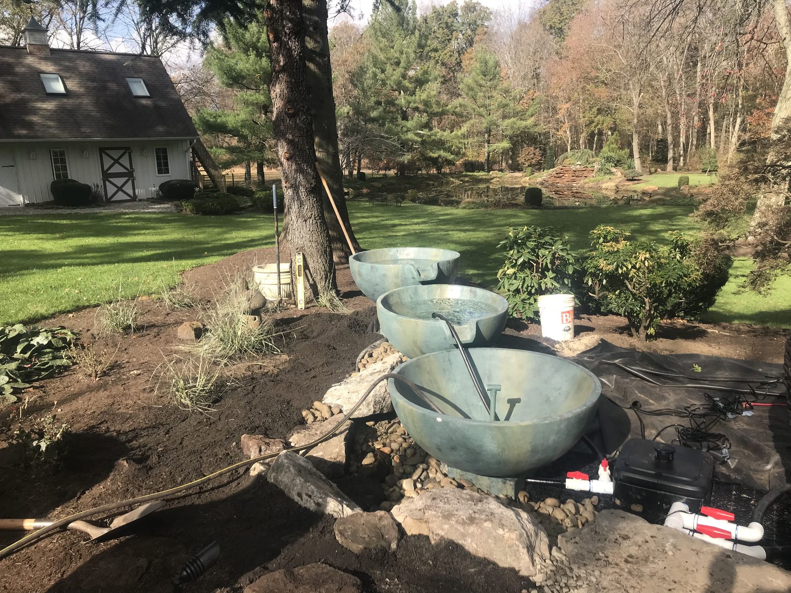 Concrete Pond Into Fountainscape - Photo 10