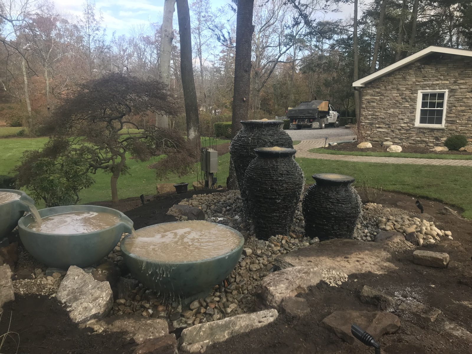 Concrete Pond Into Fountainscape - Photo 9