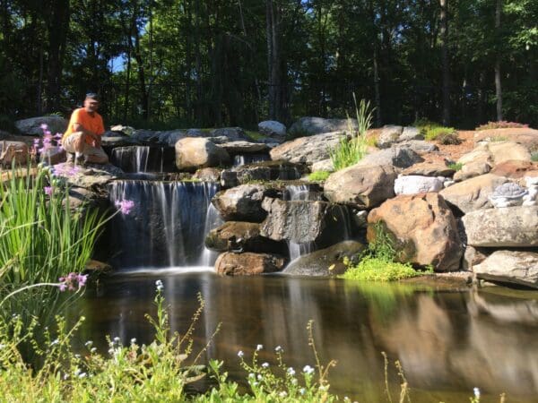 Recreational pond project 4