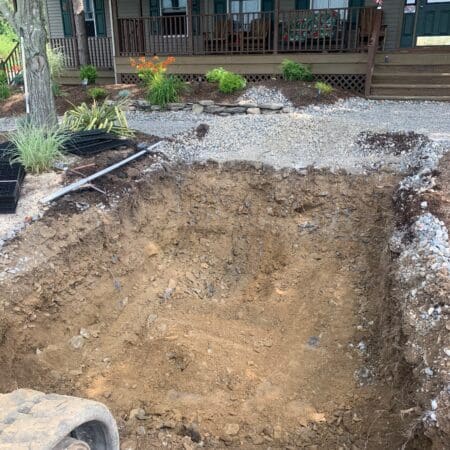 Pondless waterfall project 9