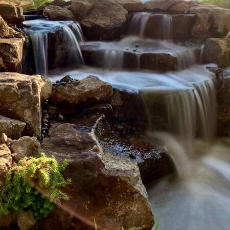 Pondless waterfall project 16