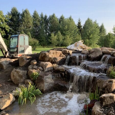 Pondless waterfall project 5