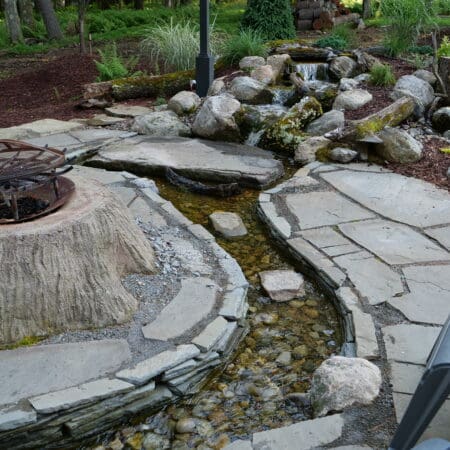 Pondless Waterfall & Fire Pit (Hawley) - Photo 10