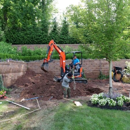 Pond, Waterfall, and Pergola addition (Monsey, NY) - Photo 3