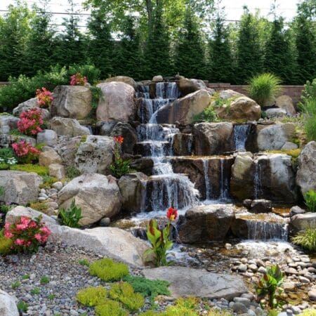 Pond, Waterfall, and Pergola addition (Monsey, NY) - Photo 5