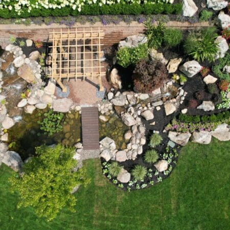 Pond, Waterfall, and Pergola addition (Monsey, NY) - Photo 4