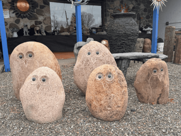 Owl Statues Unique Garden Decor