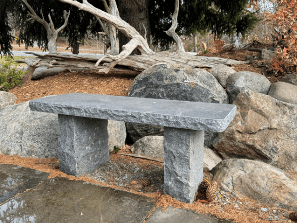 Granite Garden Bench