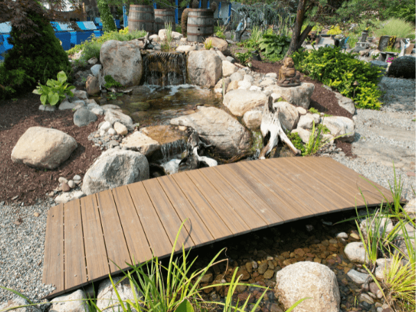 Face Pondless Waterfall with bridge