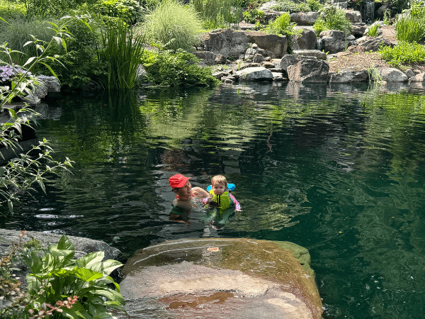 Recreational pond project 18