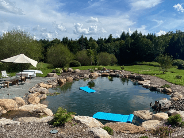 Recreational pond project 10